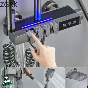 دوش لاکچری پیانویی دودی