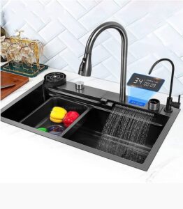 سینک پیانویی 2 کلید دودی