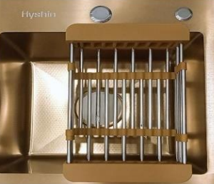 سینک تک لگن 40 در 40 طلایی